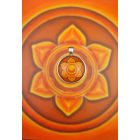 Nemi csakra medál-kulcstartó 33mm x 8mm Letisztult