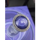 Homlokcsakra medál 39mm x 10mm Gyöngysoros