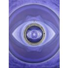 Homlokcsakra medál 39mm x 10mm Gyöngysoros