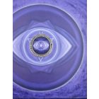 Homlokcsakra medál 39mm x 10mm Gyöngysoros