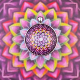   Koronacsakra medál-kulcstartó 43mm x 10mm Nagy méretű, letisztult