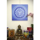 Torokcsakra Ébredés falikép - Visudha