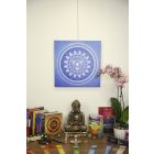 Torokcsakra Ébredés falikép - Visudha