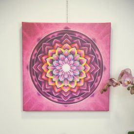 Koronacsakra Ébredés falikép - Sahasrara